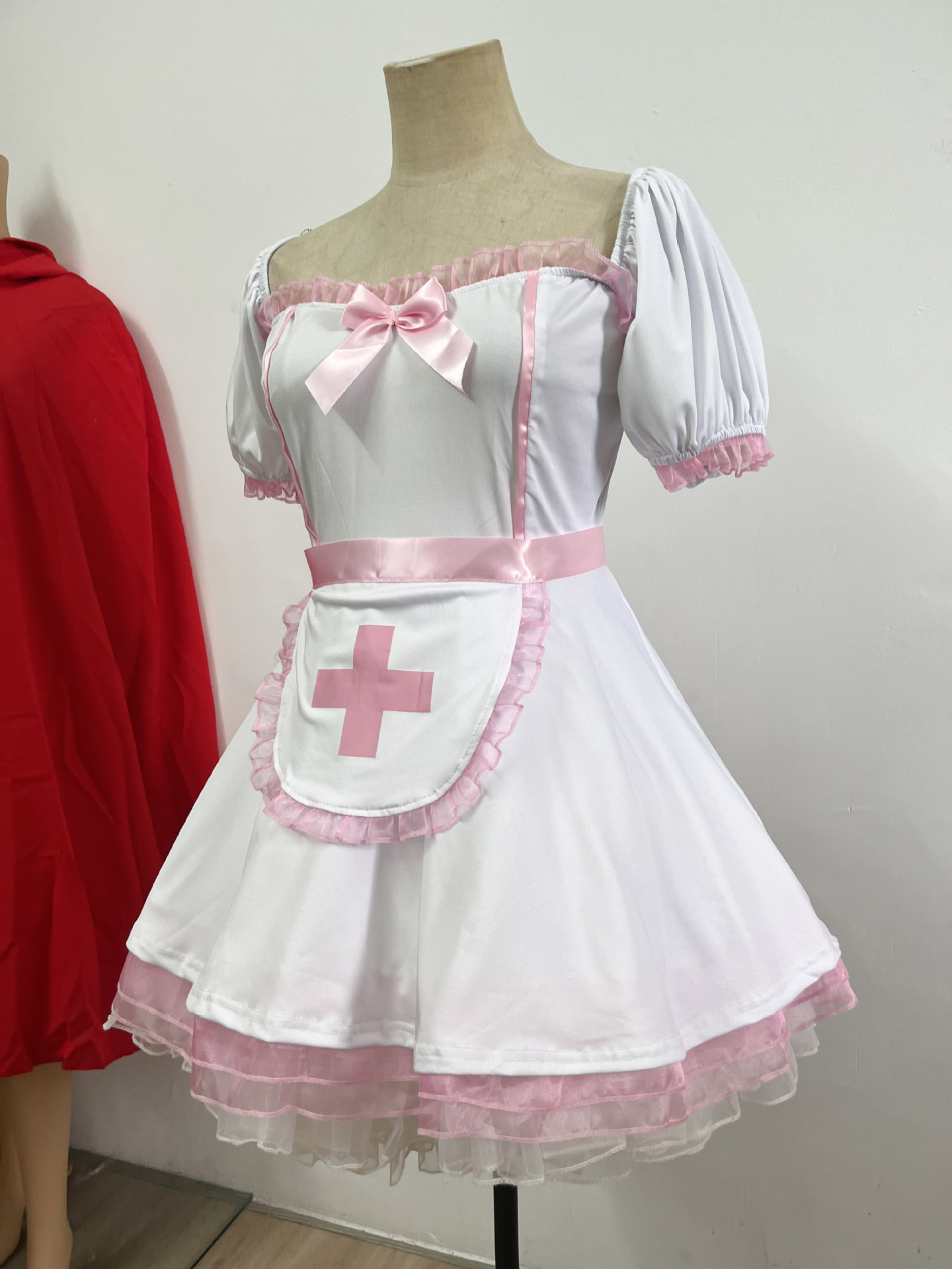 Womens Anime Cosplay Costume - Lolita Nurse Style Dress